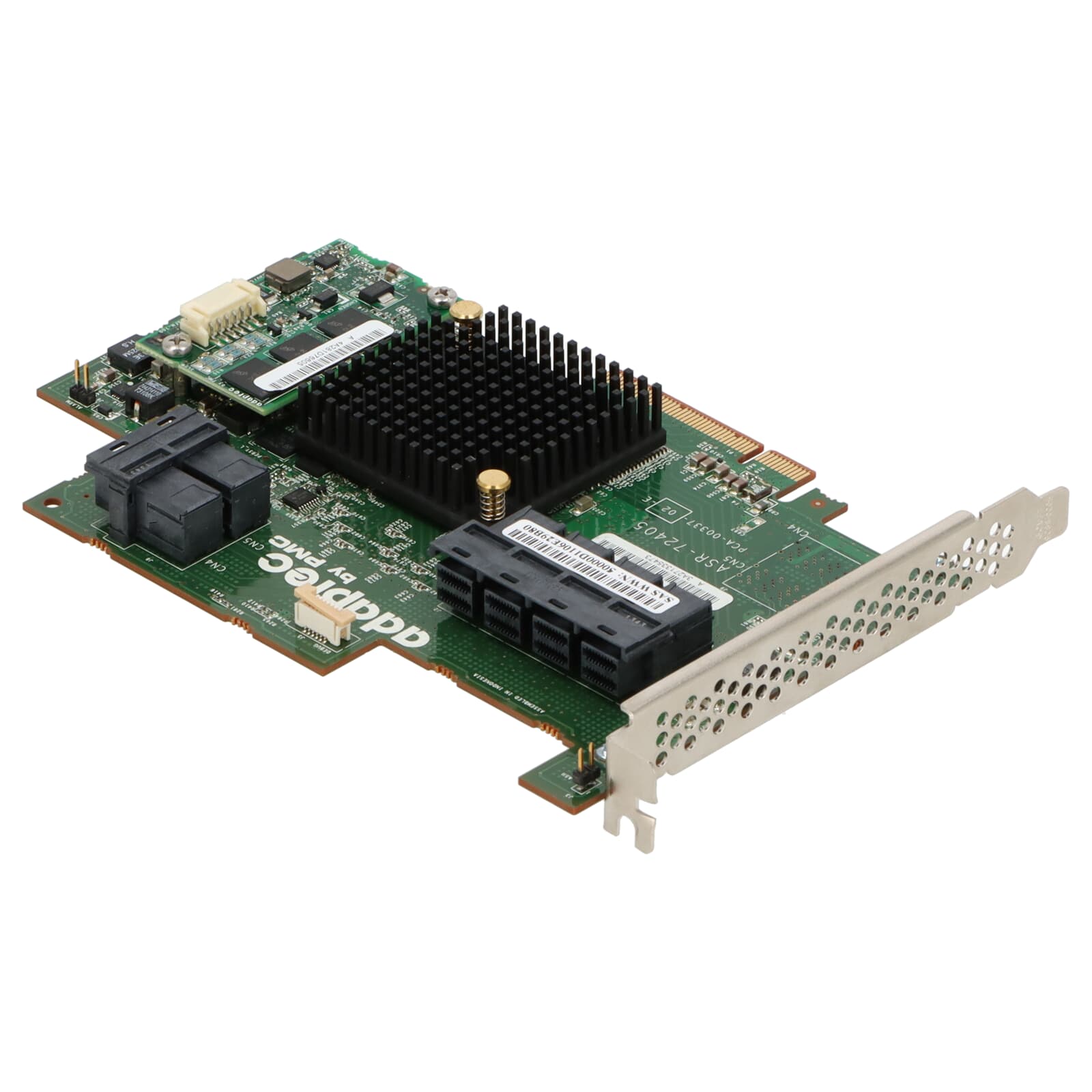 การ์ด RAID Adaptec ASR-5805Z SAS SATA พร้อมแคชสำหรับเซิร์ฟเวอร์