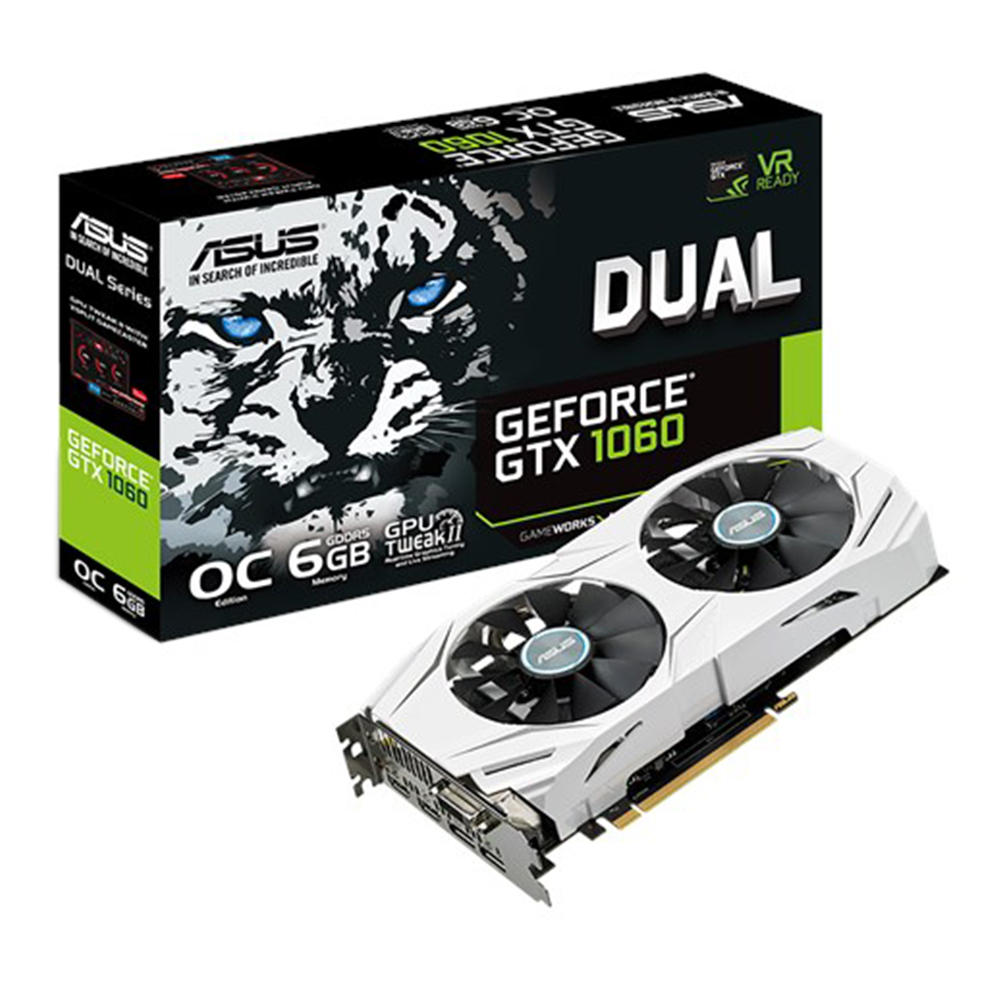 การ์ดจอ ASUS หน่วยความจำ GDDR5 6GB