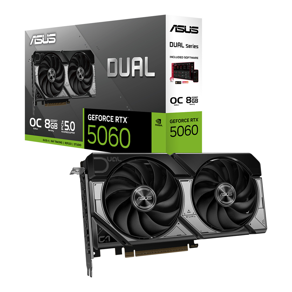 การ์ดจอ ASUS หน่วยความจำ GDDR6 8GB
