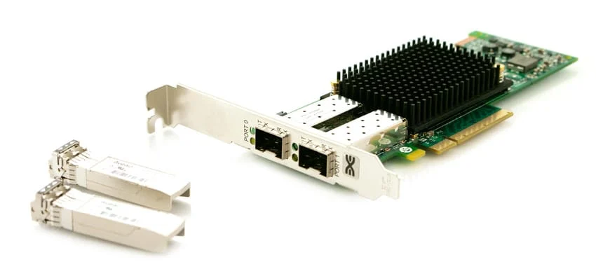 การ์ด HBA Emulex LightPulse Fibre Channel สำหรับเซิร์ฟเวอร์