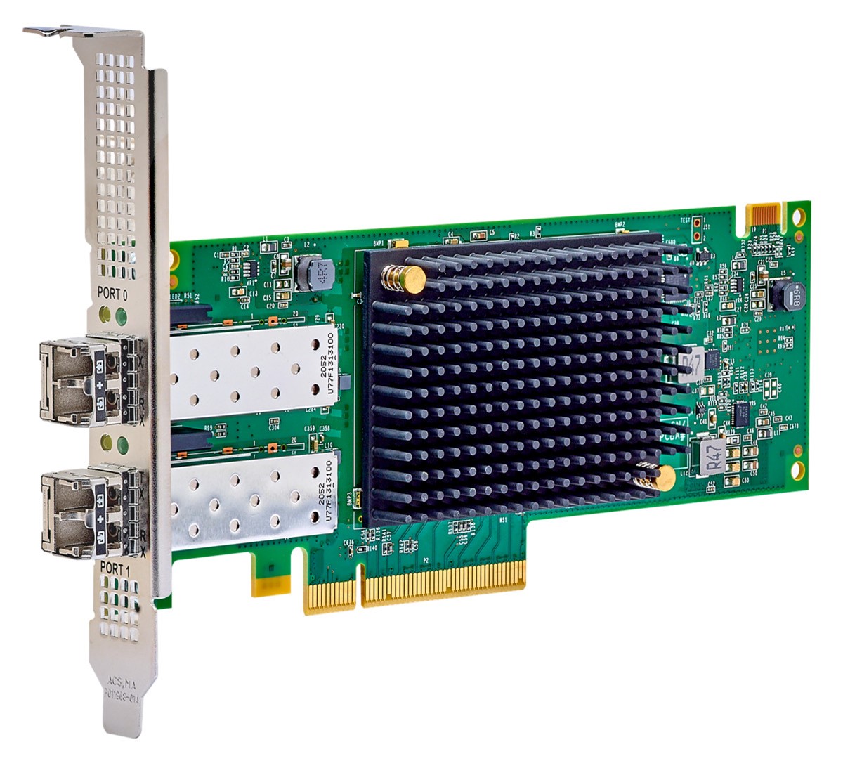 การ์ดคอนโทรลเลอร์ Fibre Channel ของ Emulex สำหรับเชื่อมระบบสตอเรจ