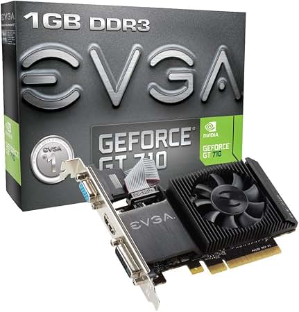 การ์ดจอ EVGA หน่วยความจำ DDR3 1GB
