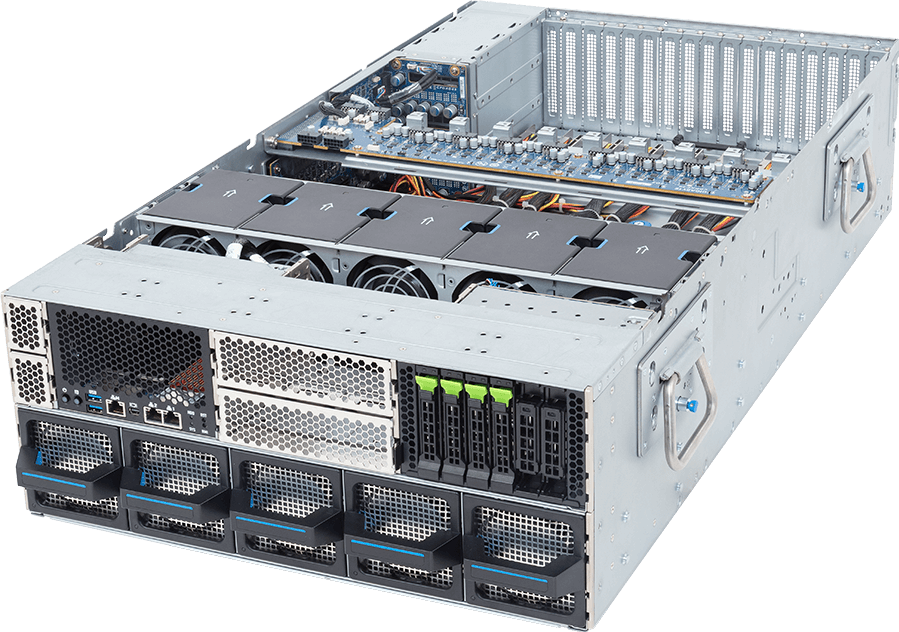 เซิร์ฟเวอร์ Gigabyte แบบแร็คและเซิร์ฟเวอร์รองรับ GPU