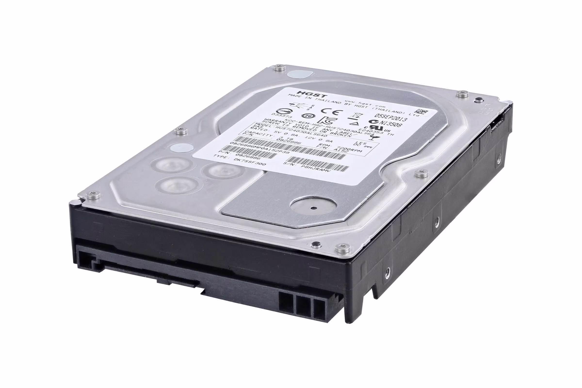 ฮาร์ดดิสก์ HGST Ultrastar ความจุ 3TB สำหรับเซิร์ฟเวอร์