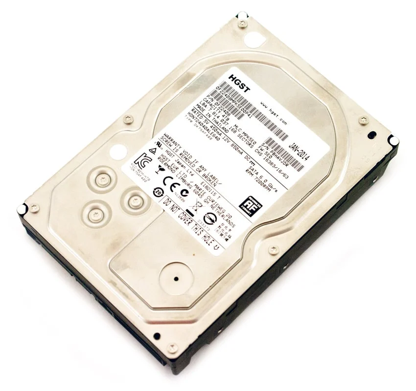 ฮาร์ดดิสก์ HGST Ultrastar ความจุ 4TB สำหรับเซิร์ฟเวอร์