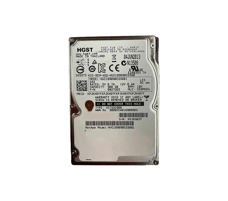 ฮาร์ดดิสก์ HGST Ultrastar ความจุ 900GB สำหรับเซิร์ฟเวอร์