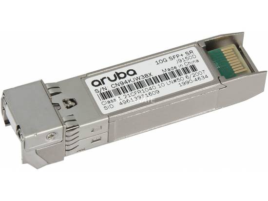 โมดูลทรานซีฟเวอร์ SFP+ ของ HPE Aruba
