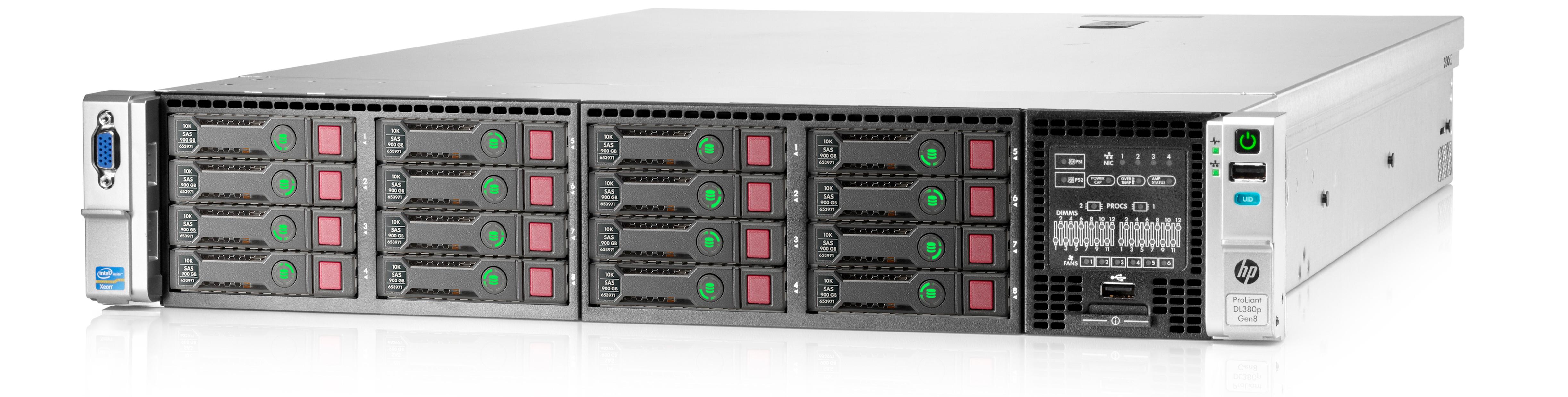 ซีพียู Intel Xeon E5-2400 สำหรับเซิร์ฟเวอร์ HPE ProLiant DL380e Gen8