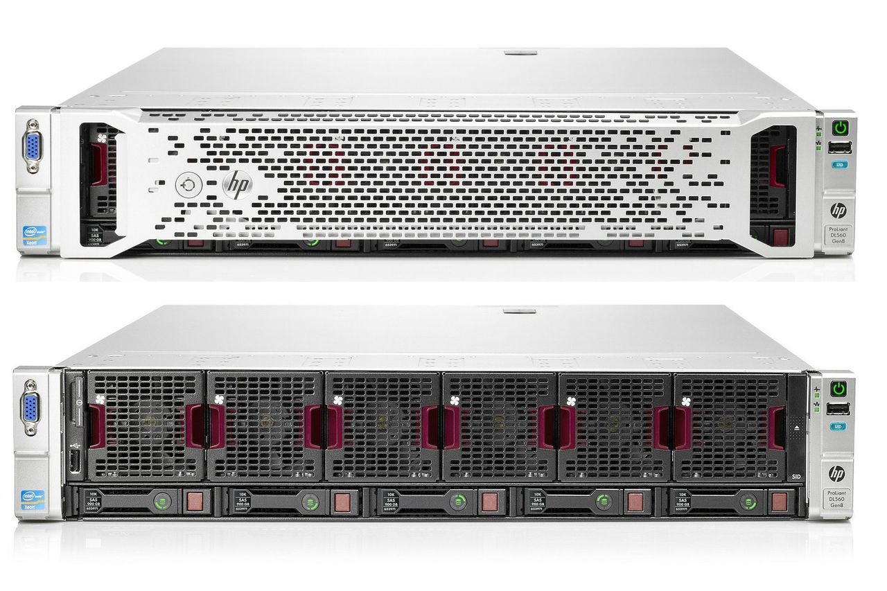 ซีพียู Intel Xeon E5-4600 สำหรับเซิร์ฟเวอร์ HPE ProLiant DL560 Gen8