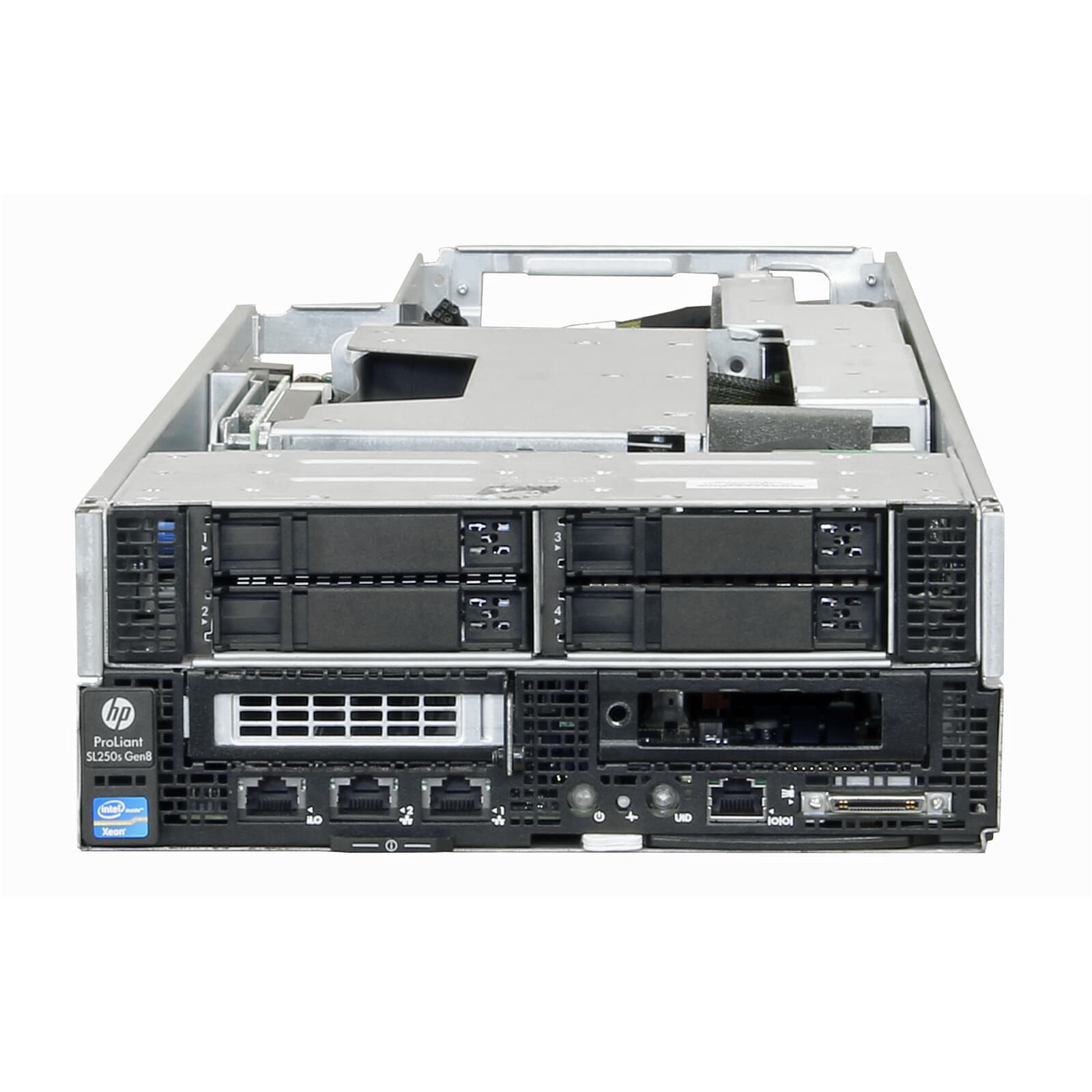 ซีพียู Intel Xeon E5 สำหรับโหนด accelerator HPE ProLiant SL250s Gen8