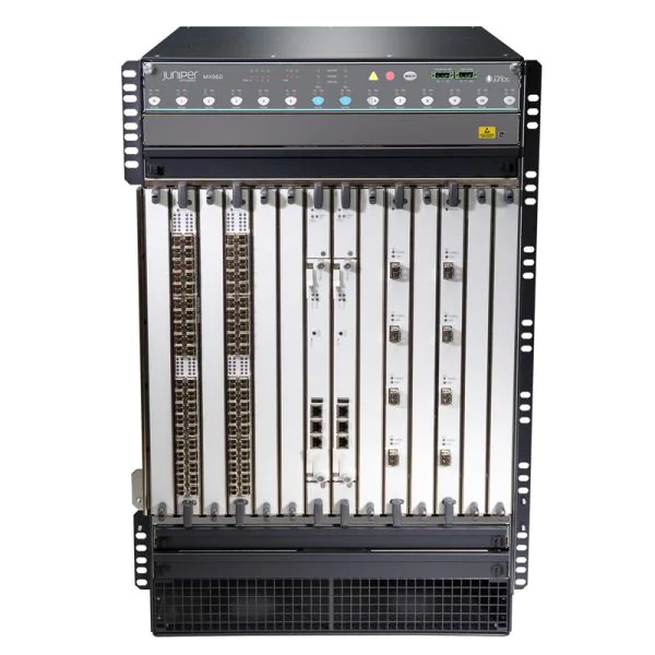 ตัวถังเราเตอร์ Juniper ตระกูล MX พร้อมแบ็คเพลน