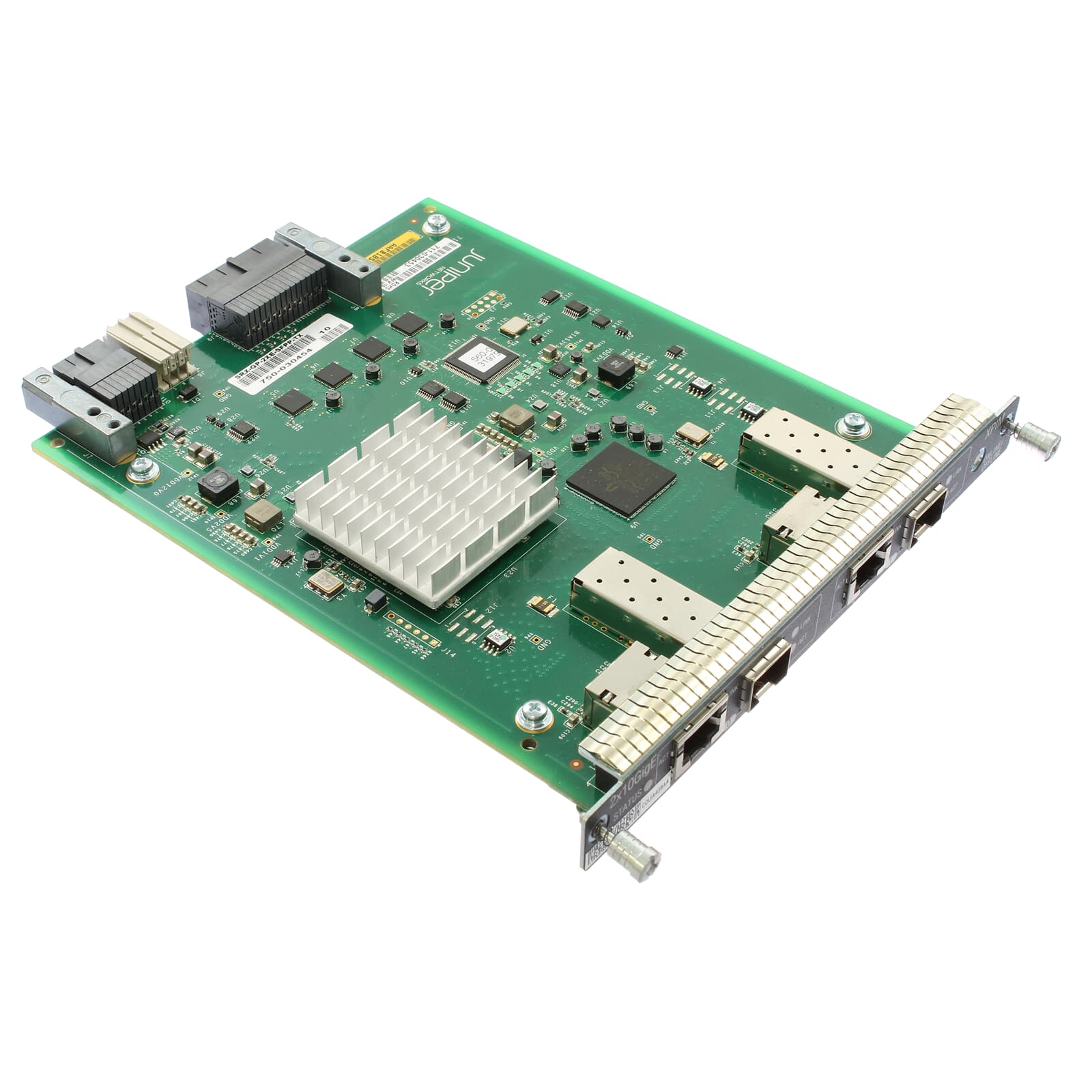 การ์ดแผงพอร์ต 10GE ของไฟร์วอลล์ Juniper SRX