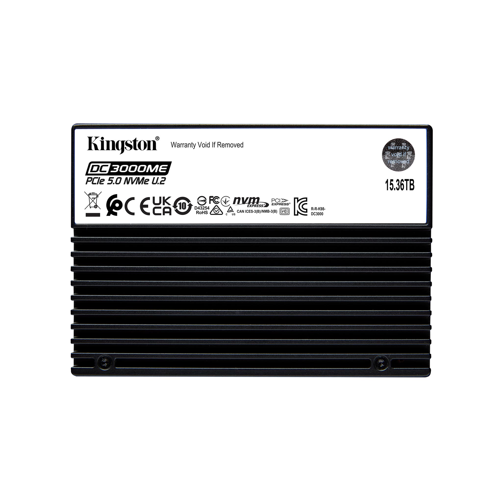 SSD Kingston ความจุ 15.36TB สำหรับเซิร์ฟเวอร์