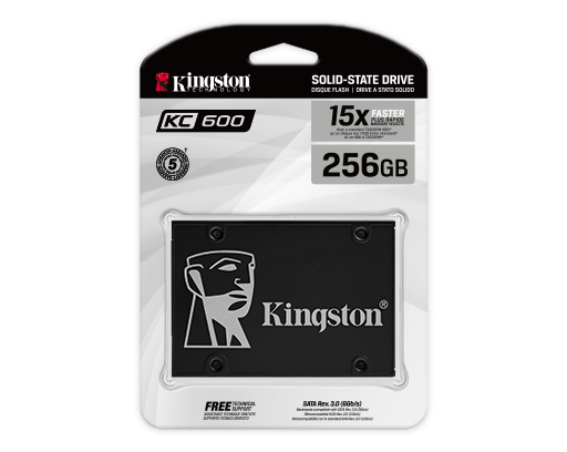 SSD Kingston ความจุ 256GB สำหรับเซิร์ฟเวอร์
