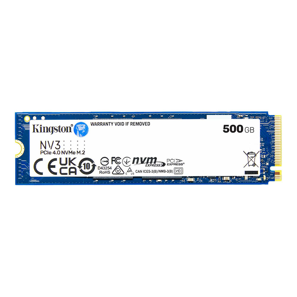 SSD Kingston ความจุ 500GB สำหรับเซิร์ฟเวอร์