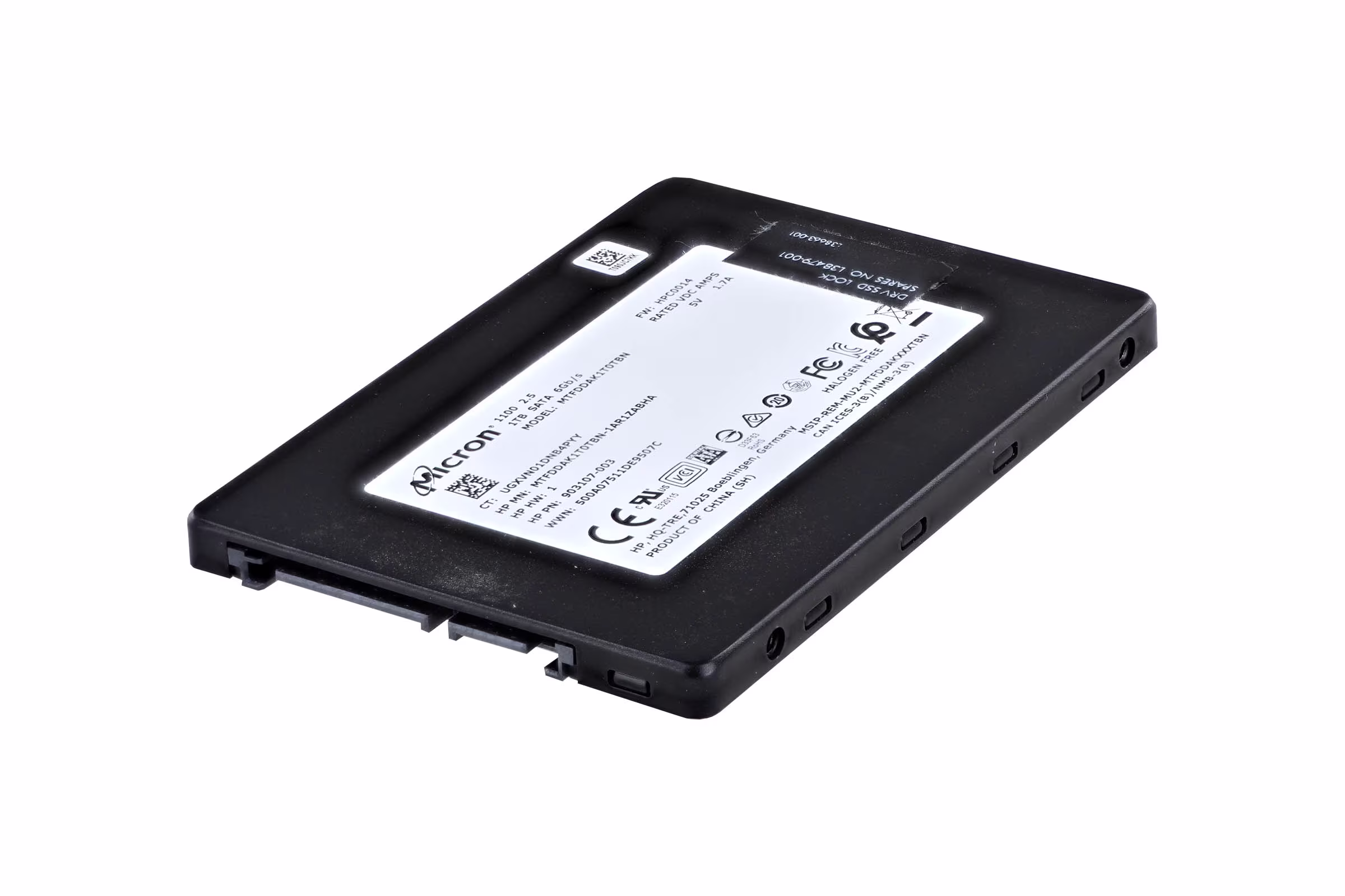 SSD Micron ความจุ 1TB สำหรับเซิร์ฟเวอร์