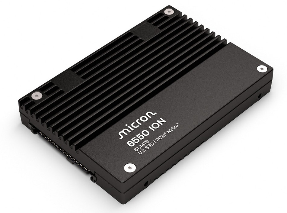 SSD Micron ความจุ 61.44TB สำหรับเซิร์ฟเวอร์