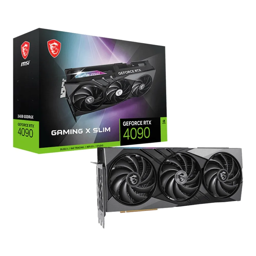 การ์ดจอ MSI หน่วยความจำ GDDR6X 24GB