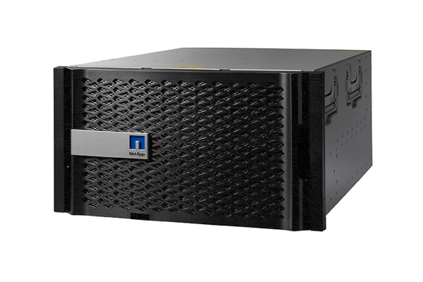 เครื่องสตอเรจ NetApp ตระกูล FAS และชั้นใส่ไดรฟ์