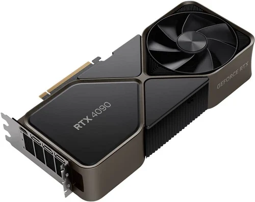 การ์ดจอ NVIDIA หน่วยความจำ GDDR6X 24GB