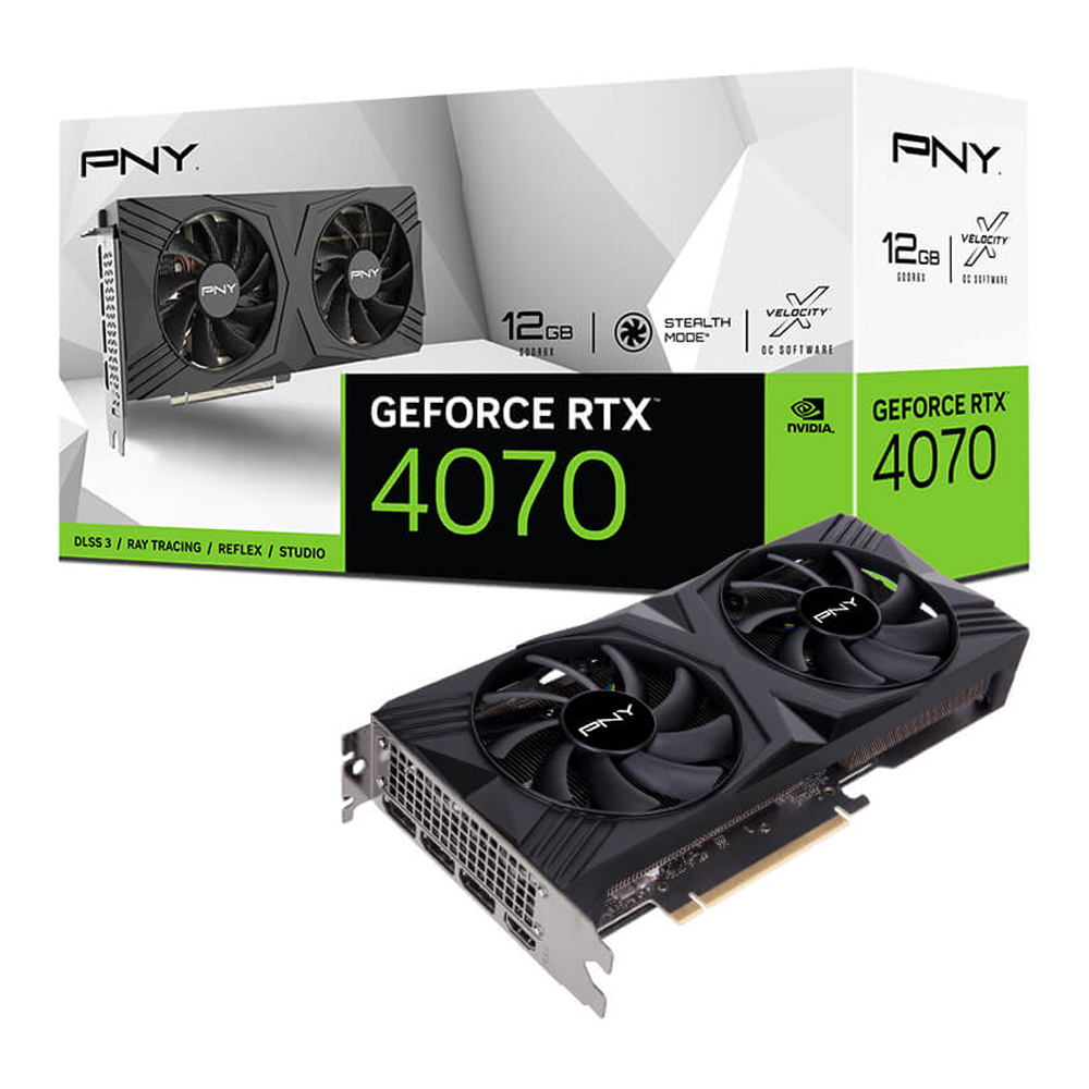 การ์ดจอ PNY หน่วยความจำ GDDR6 12GB