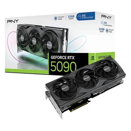 การ์ดจอ PNY หน่วยความจำ GDDR7 32GB