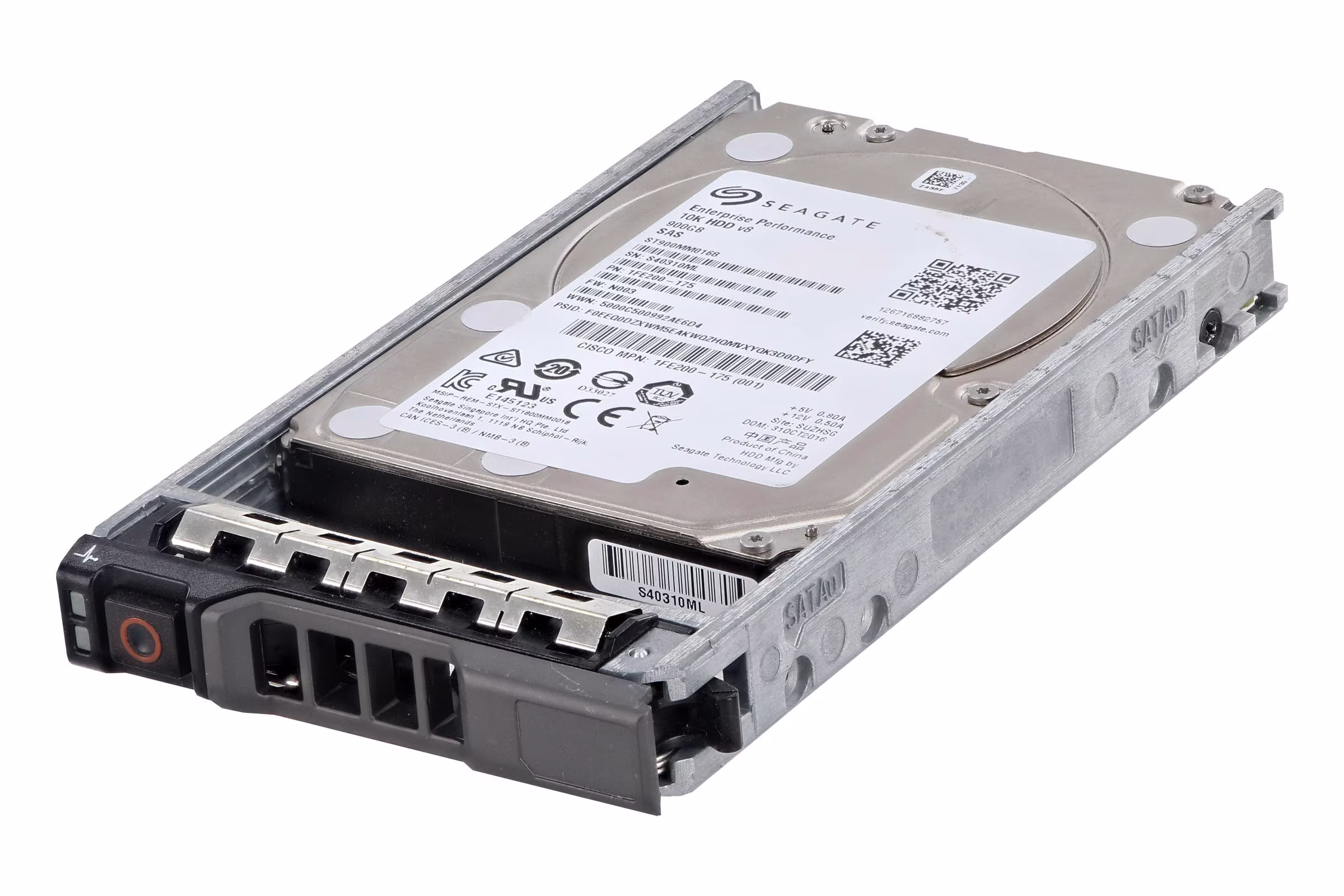 ฮาร์ดดิสก์และ SSD Seagate ความจุ 900GB สำหรับเซิร์ฟเวอร์