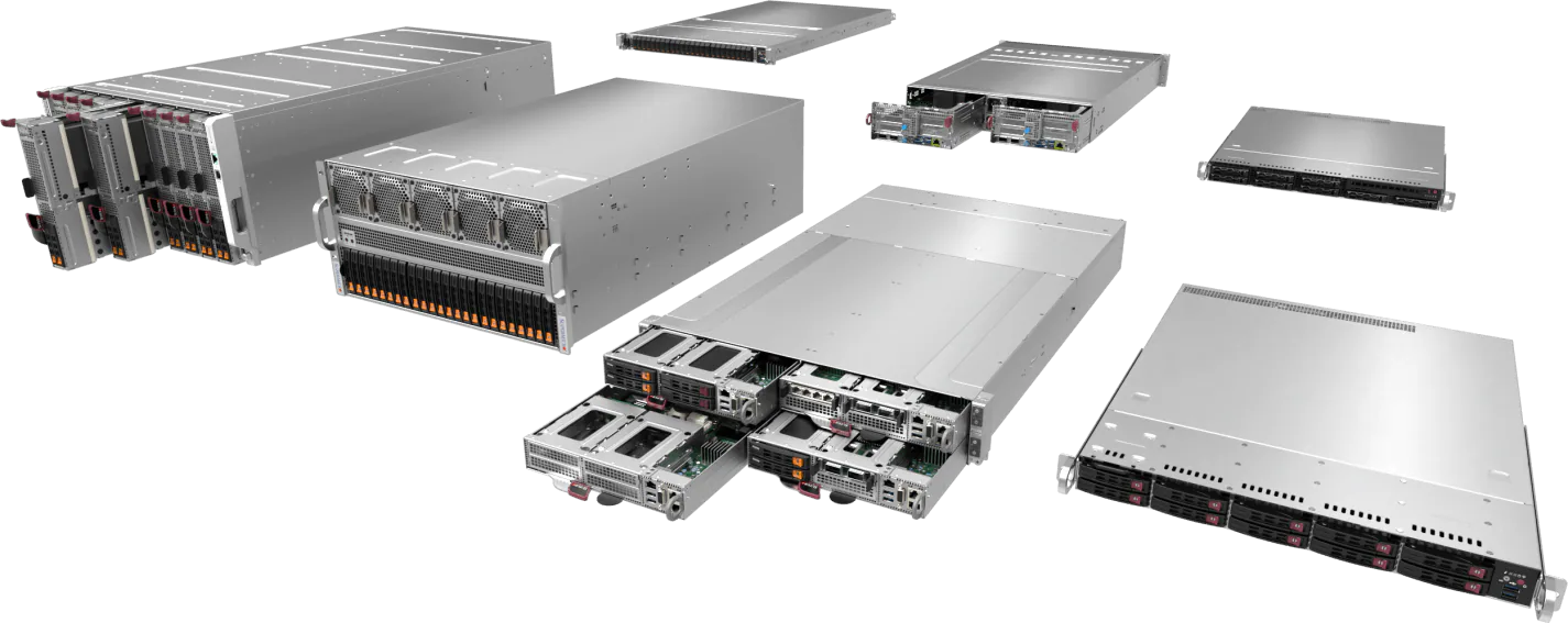 ซีพียู Intel Xeon และ AMD EPYC สำหรับเซิร์ฟเวอร์ Supermicro