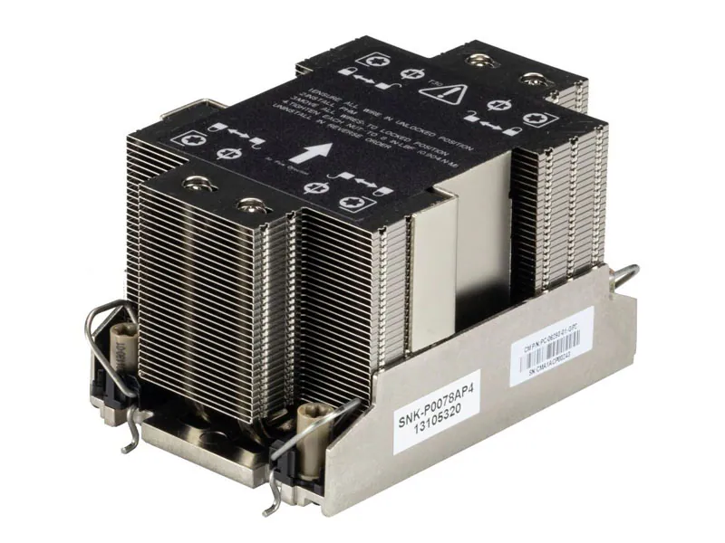 ฮีตซิงก์ซีพียู Supermicro แบบไม่มีพัดลมสำหรับเครื่องแร็ค
