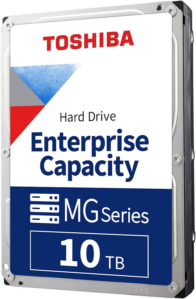 ฮาร์ดดิสก์และ SSD Toshiba ความจุ 10TB สำหรับเซิร์ฟเวอร์