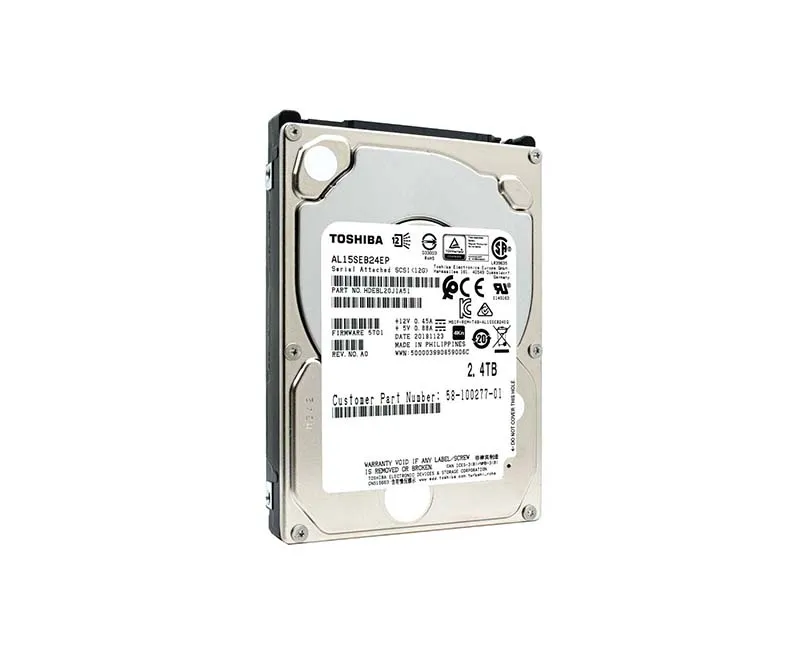 ฮาร์ดดิสก์และ SSD Toshiba ความจุ 2.4TB สำหรับเซิร์ฟเวอร์