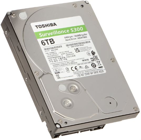 ฮาร์ดดิสก์และ SSD Toshiba ความจุ 6TB สำหรับเซิร์ฟเวอร์