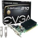 EVGA 01G-P3-1313-KR GeForce 210 1GB 64-Bit DDR3 PCI Express 2.0 DVI-I/ HDMI/ VGA Video Graphics Card