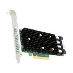 Broadcom 05-50008-00 9400-16i 16 Channel SAS 12Gb/s SATA PCI Express 3.1 x8 Tri-Mode Host Bus Adapter