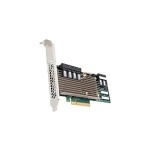 Broadcom 05-50044-00 9405W-16E 16-Ports External 12Gb/s SAS/SATA PCI Express NVMe 3.1 x16 Tri-Mode Host Bus Adapter