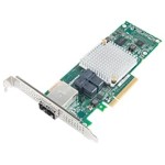 Adaptec 1000-8I8E 16-Port 12GB SAS SATA PCI Express 3.0 x 8 Low Profile Host Bus Adapter