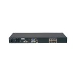 IBM 1735-3LX 8 x Ports RJ-45 + 1 x Port VGA 15-Pin 1U Rack-Mountable Console KVM Switch