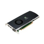 180-10755-0005-A01 Nvidia Quadro FX3800 1GB GDDR3 256-Bit DVI-I / 2x DisplayPort PCI-Express x16 Video Graphics Card