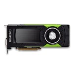 HP 1ZE81AT Quadro GP100 Pascal 16GB HBM2 4096-Bit PCIe 3.0 x16 4-DisplayPort 1-DVI 1x 8-Pin Dual-Slot Graphics Card
