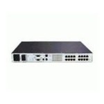 Compaq 262585-B21 16 x Ports RJ-45 + 1 x Port DB-9 + 1 x Port 15-Pin 1U Rack-Mountable KVM Switch