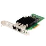 เดลล์ 4V7G2 Intel X550-T2 Dual Port 10GbE RJ45 PCIe 3.0 x4 รองรับ iSCSI