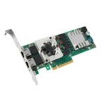 เดลล์ 540-BBDU Intel X540-T2 Dual Port 10GbE RJ45 PCIe 2.0 x8 รองรับ iSCSI
