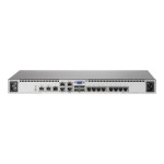 HP 580645-001 8 x Ports RJ-45 1U Rack-mountable IP KVM Server Console Switch