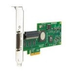 HP 593120-001 StorageWorks Dual Channel Ultra320E SCSI PCI Express X4 68-Pin LVD Host Bus Adapter