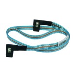 HP 667875-001 25-inch Mini-SAS Cable with Side Angle Connector