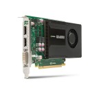 เอชพี 713380-001 Nvidia Quadro K2000 2GB Graphics Card