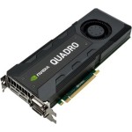 HP 765150-001 Quadro K5200 Kepler 8GB GDDR5 256-Bit PCIe 3.0 x16 2-DisplayPort 2-DVI 1x 6-Pin Dual-Slot Graphics Card