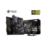 7C71-008R MSI MEG Z490 ACE Socket LGA 1200 Intel Z490 Chipset Intel Core i9 Processors Support DDR4 4x DIMM 6x SATA3 ATX Motherboard