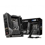 7C77-007R MSI MEG Z490I UNIFY Socket LGA 1200 Intel Z490 Chipset Intel Core i9 Processors Support DDR4 2x DIMM 4x SATA3 Mini-ITX Motherboard