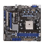 แอสร็อค 90-MXGJC0-A0UBYZ Socket FM1 AMD A55 Chipset 100W Processors Support DDR3 2x